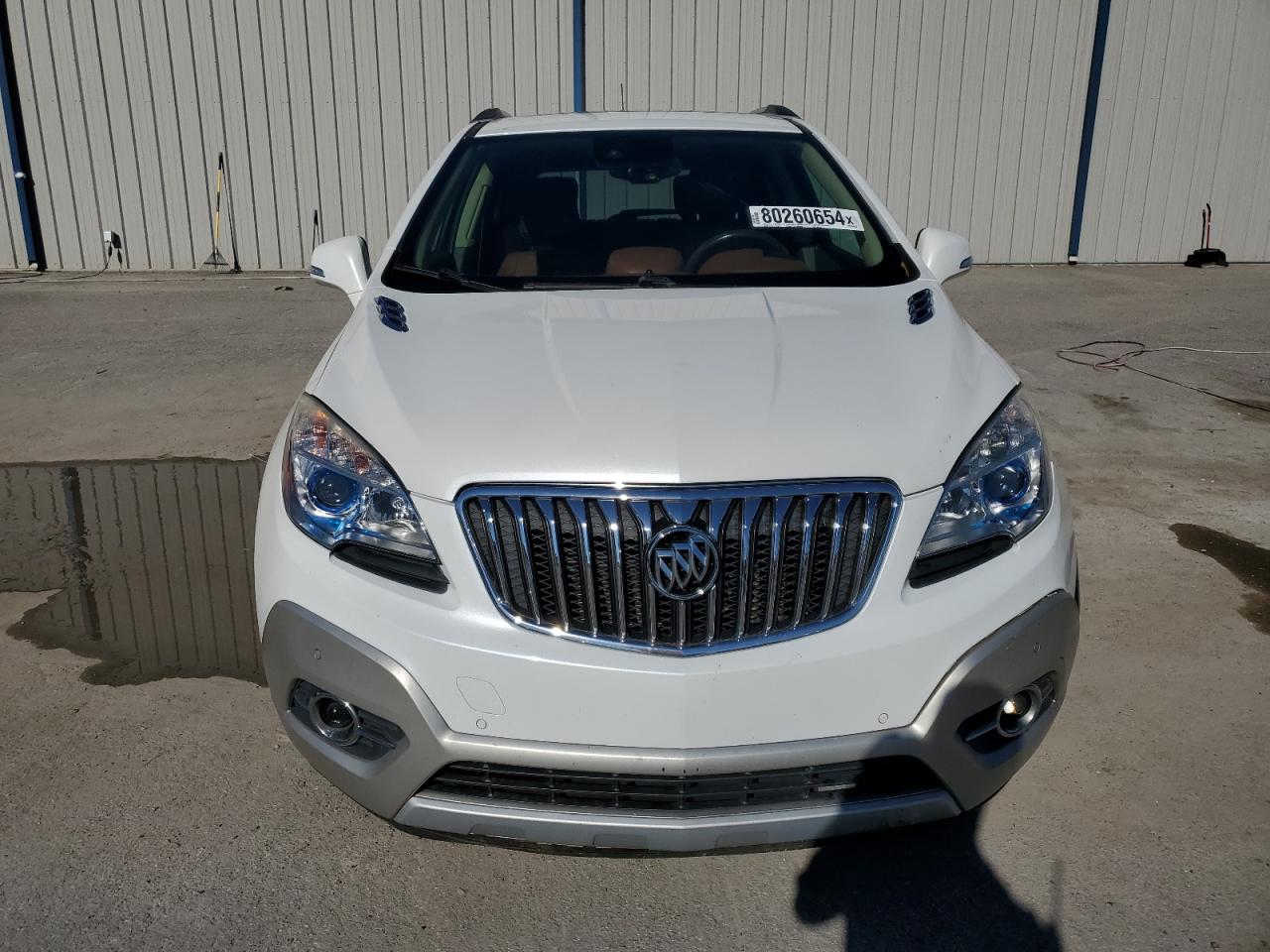 2016 Buick Encore VIN KL4CJDSB5GB594206 Copart auction photo, undercarriage / rear end damage thumbnail 5