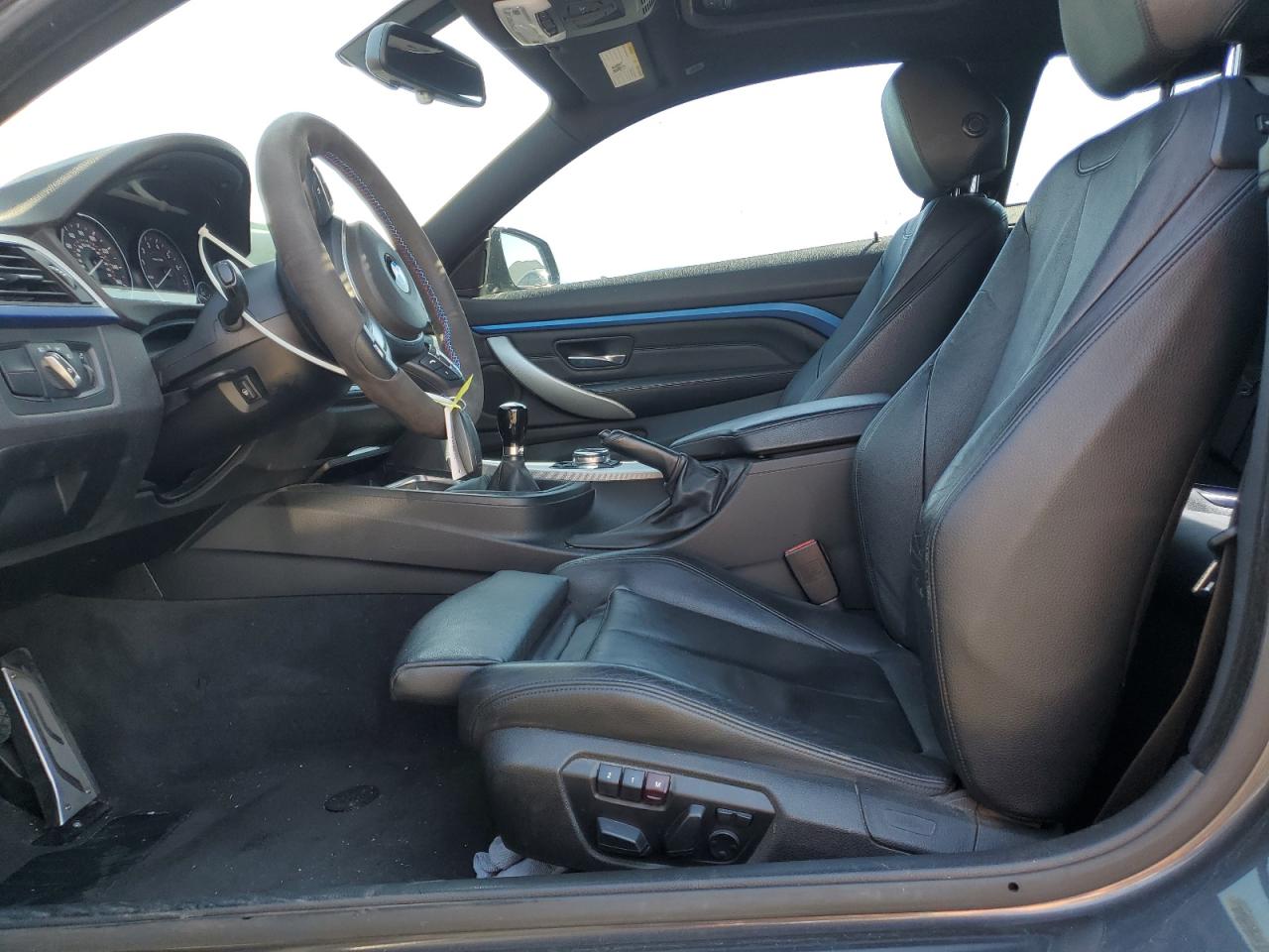 2014 BMW 4er VIN WBA3R1C56EF774500 Copart auction photo, side damage thumbnail 7
