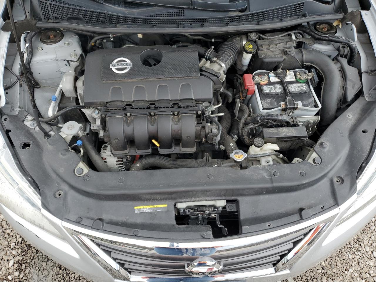 2013 Nissan Sentra VIN 3N1AB7AP5DL711952 Copart auction photo, front end / side damage thumbnail 11