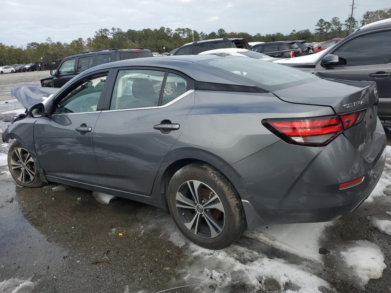2022 Nissan Sentra VIN 3N1AB8CV4NY291445 Copart auction photo, front end damage thumbnail 2