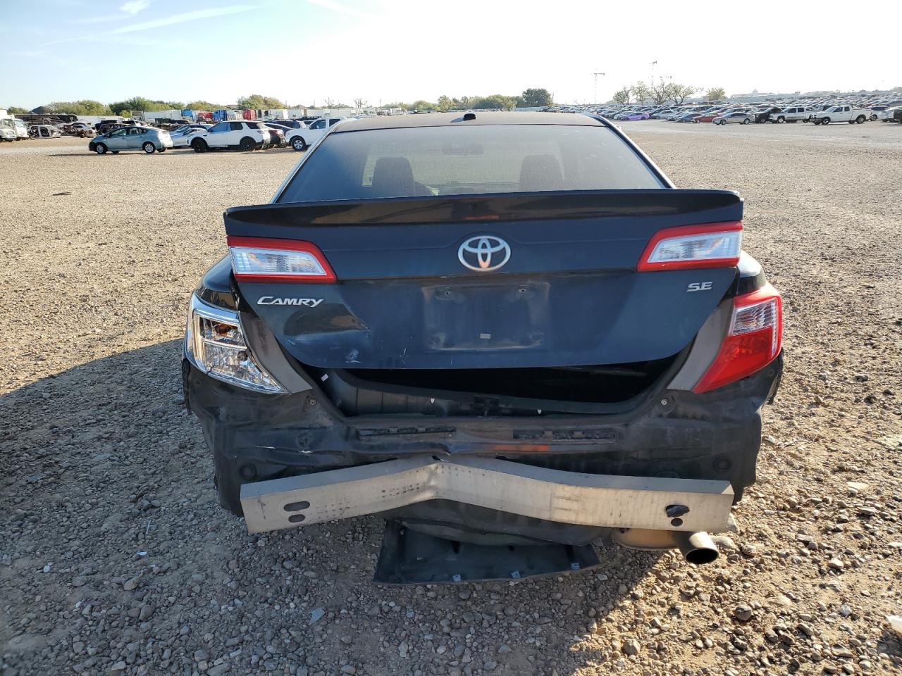 2012 Toyota Camry VIN 4T1BF1FK5CU064503 Copart auction photo, rear end damage thumbnail 6