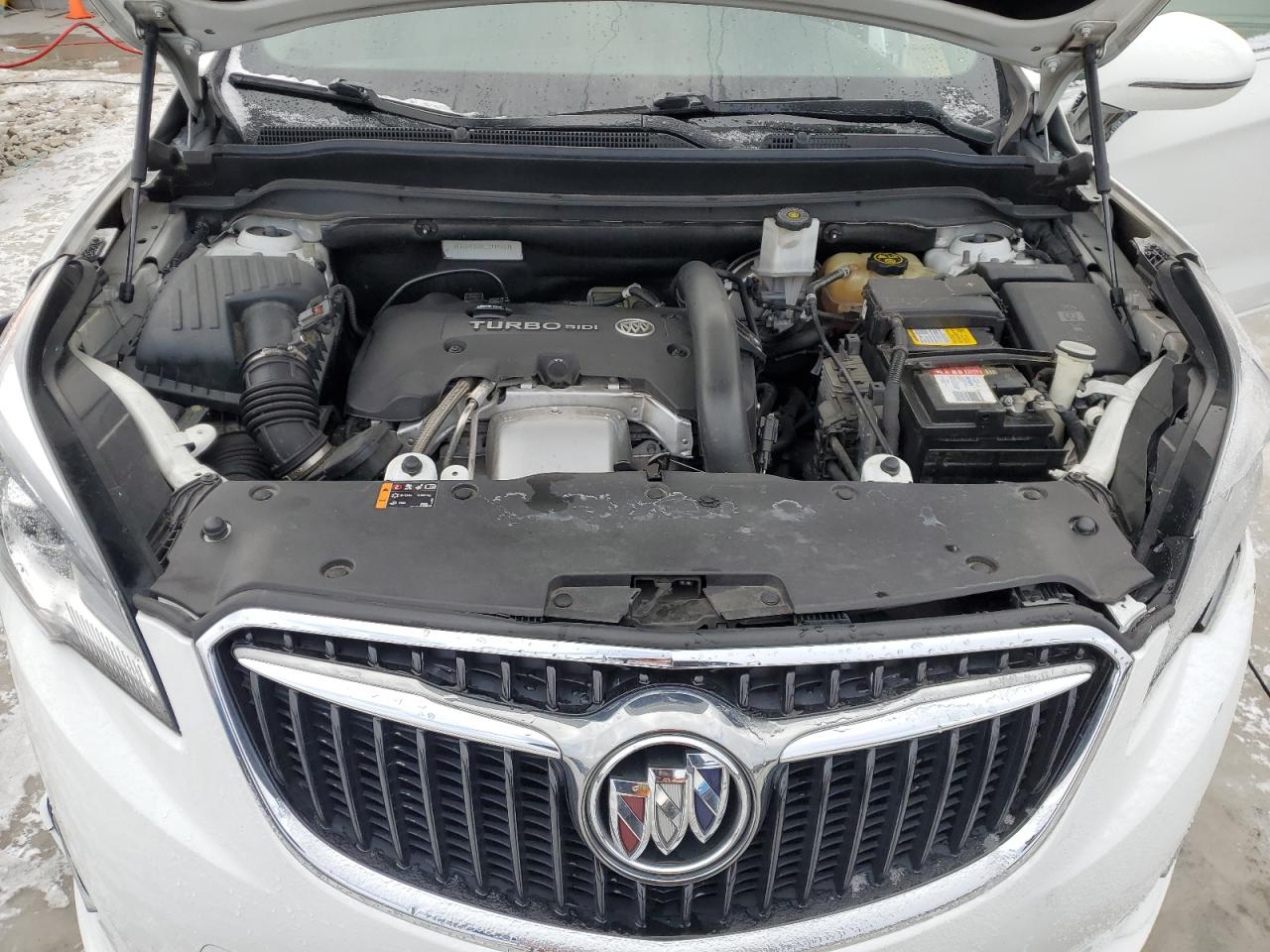 2020 Buick Envision VIN LRBFX3SX6LD114730 Copart auction photo, front end / side damage thumbnail 12
