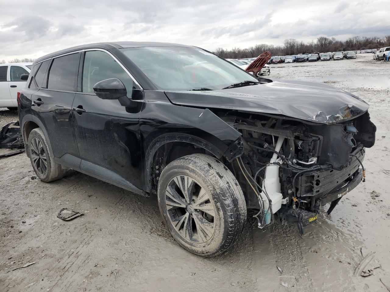2021 Nissan Rogue VIN 5N1AT3BB5MC683082 Copart auction photo, front end damage thumbnail 4