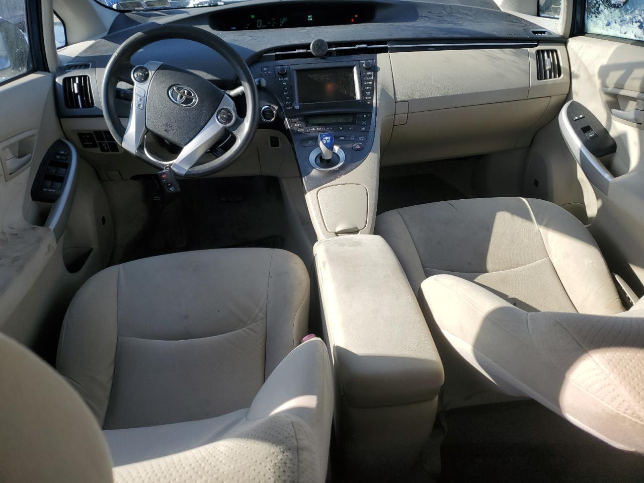 2010 Toyota Prius VIN JTDKN3DU7A1296817 Copart auction photo, mechanical damage thumbnail 8