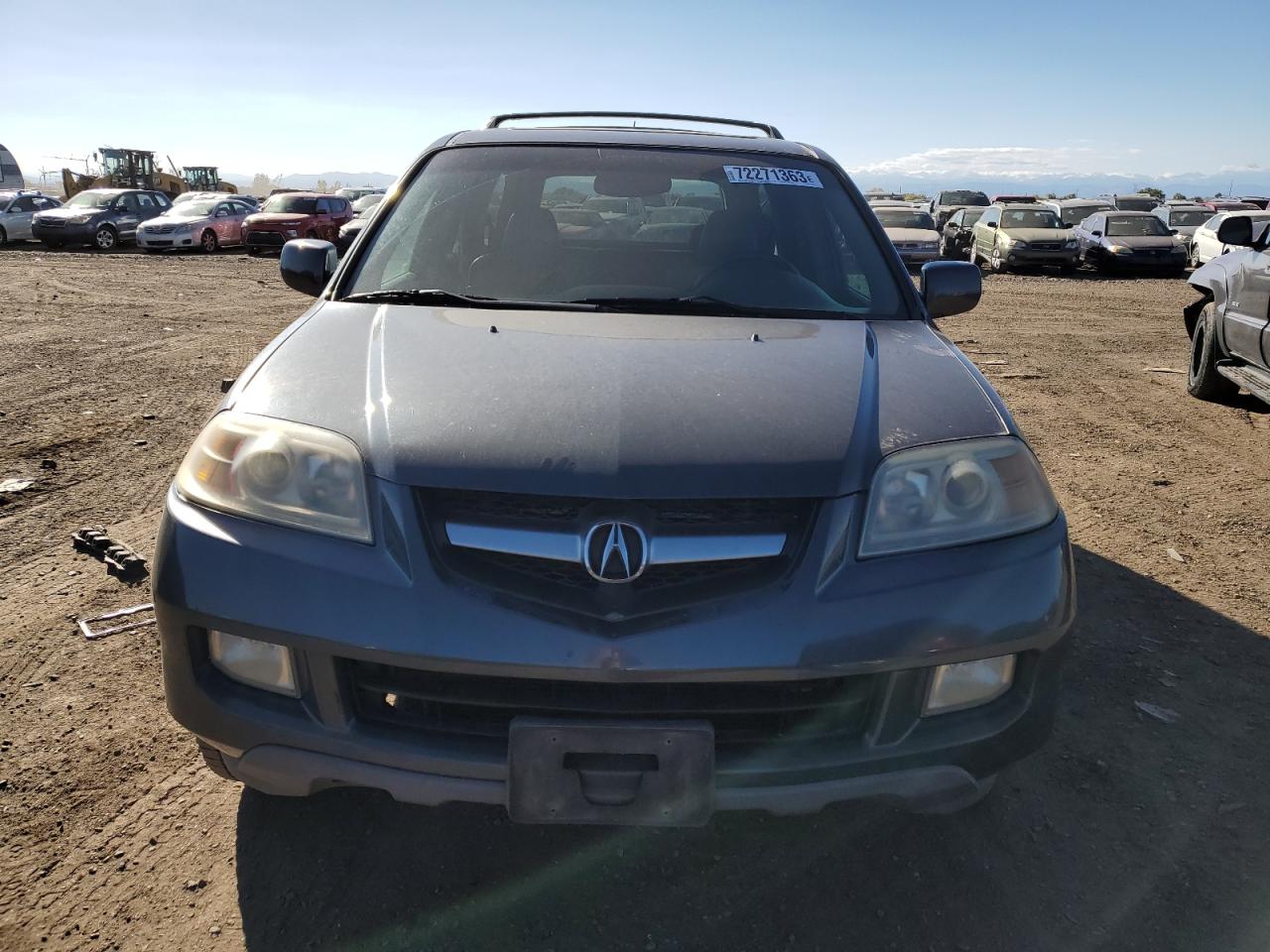 2004 Acura MDX VIN 2HNYD18624H505636 Copart auction photo, rear end / side damage thumbnail 5
