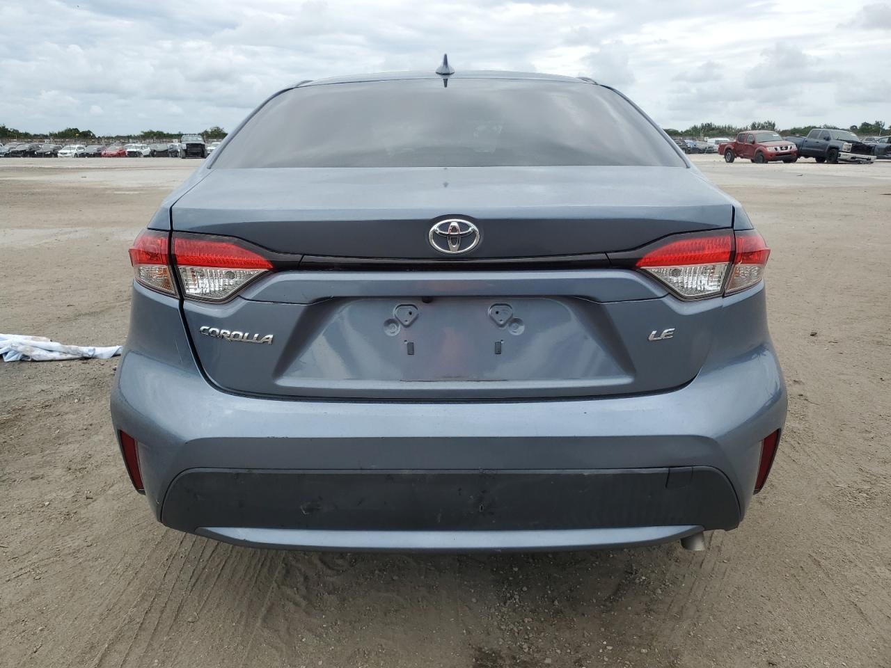 2020 Toyota Corolla VIN JTDEPRAE3LJ018149 Copart auction photo, all over damage thumbnail 6