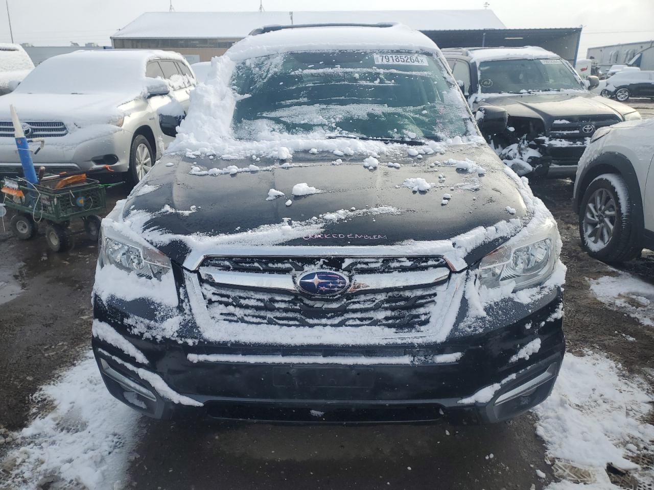 2018 Subaru Forester VIN JF2SJALC6JH412641 Copart auction photo, rear end damage thumbnail 5