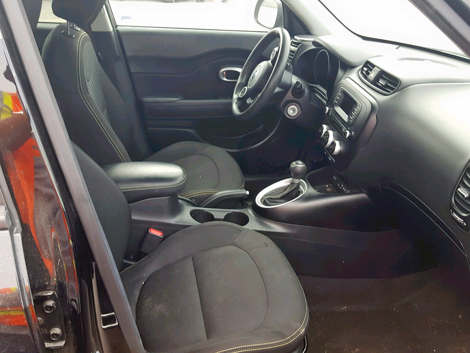 2015 KIA Soul VIN KNDJP3A53F7180196 Copart auction photo, burn / front end damage thumbnail 5