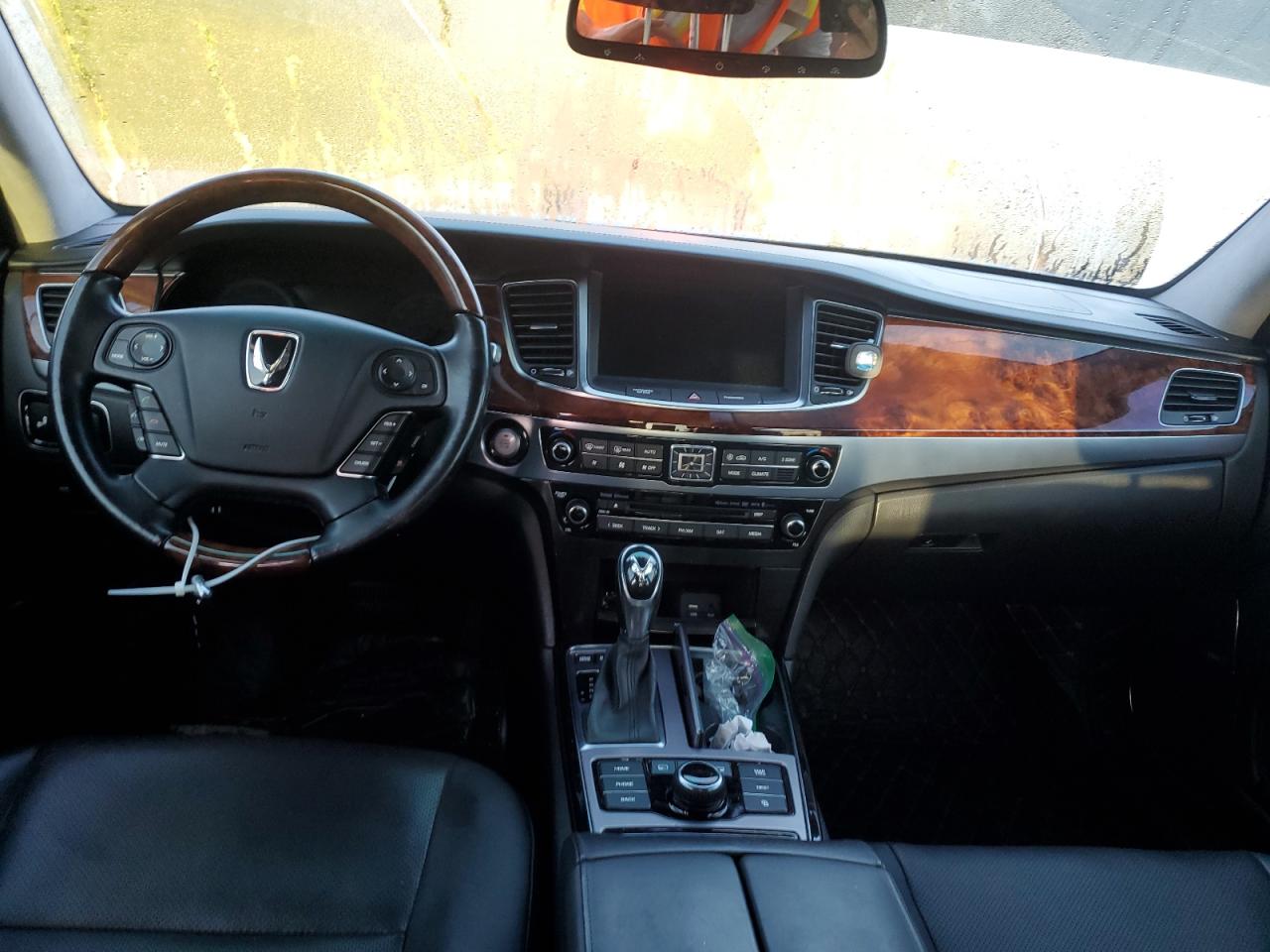 2015 Hyundai Equus VIN KMHGH4JH1FU097774 Copart auction photo, water/flood damage thumbnail 8