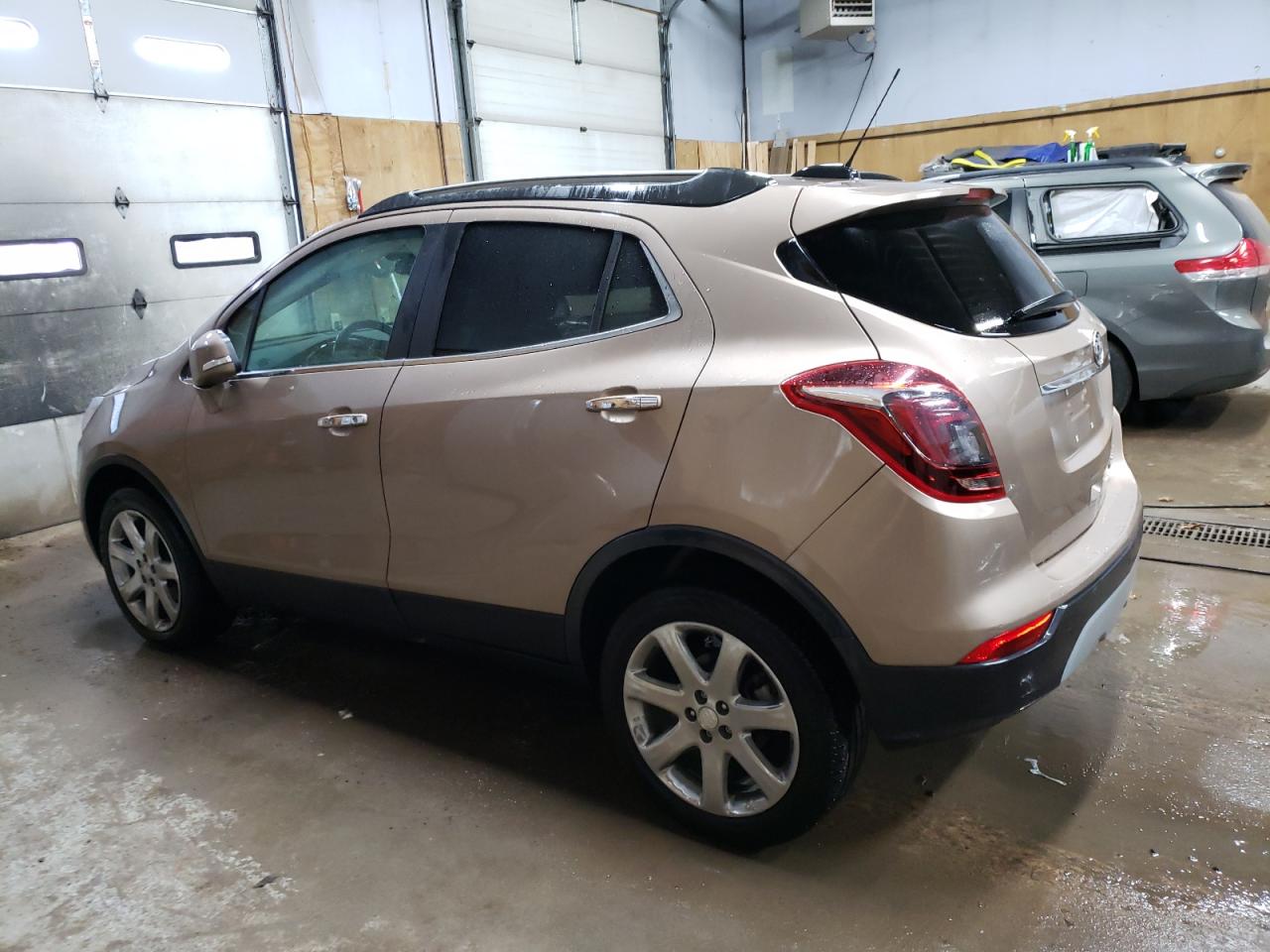 2019 Buick Encore VIN KL4CJGSB0KB836734 Copart auction photo, side / minor dent/scratches damage thumbnail 2