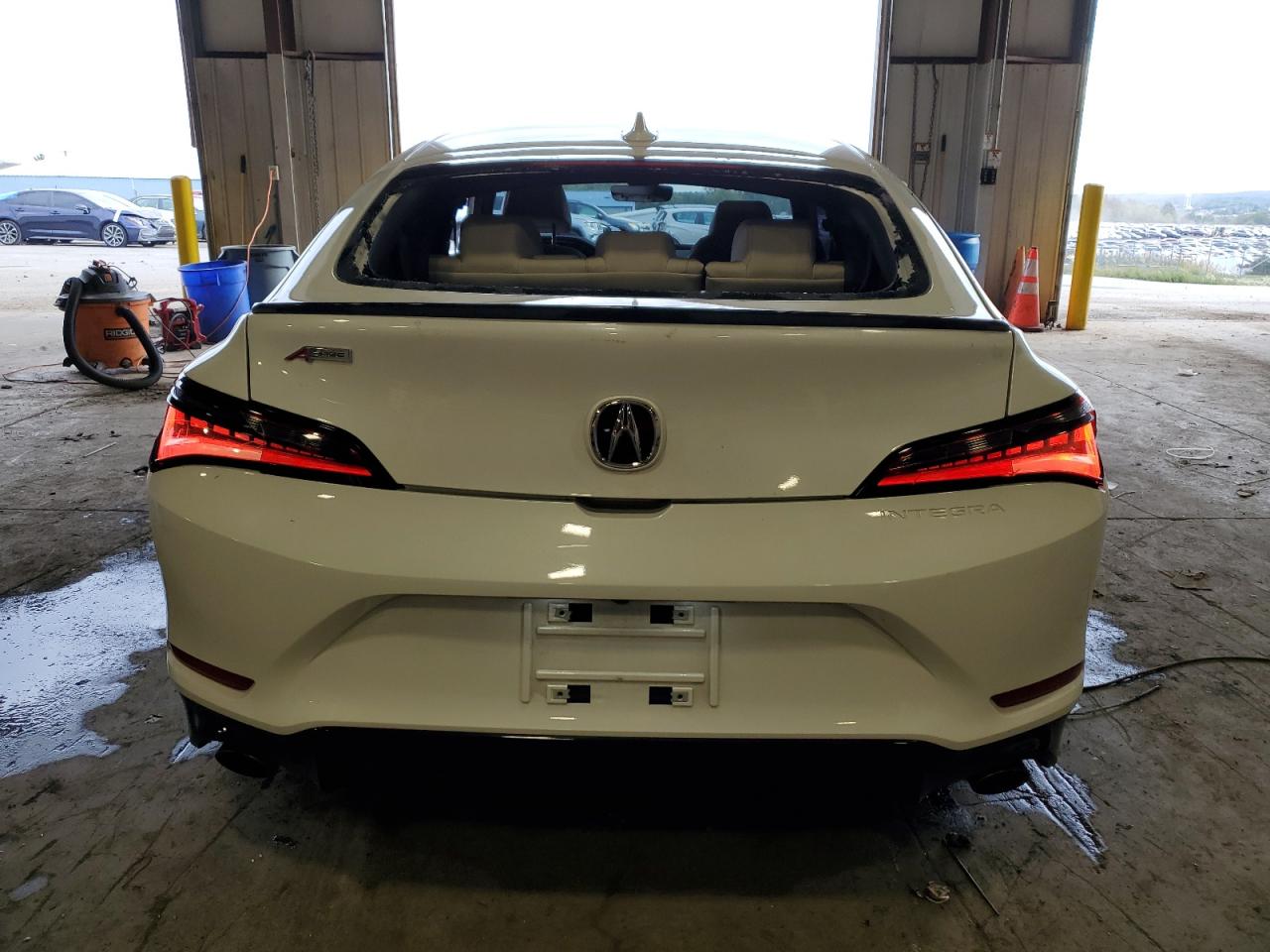 2024 Acura Integra VIN 19UDE4H36RA010730 Copart auction photo, front end / side damage thumbnail 6