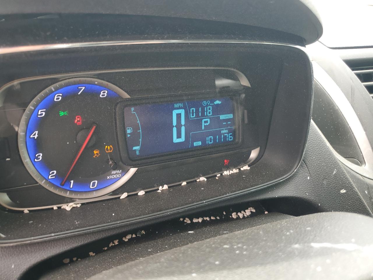 2015 Chevrolet Trax VIN KL7CJPSBXFB075221 Copart auction photo, all over damage thumbnail 9