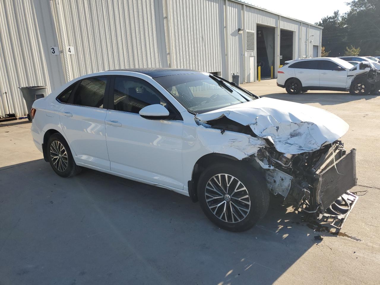 2019 Volkswagen Jetta VIN 3VWCB7BU8KM212609 Copart auction photo, front end damage thumbnail 4