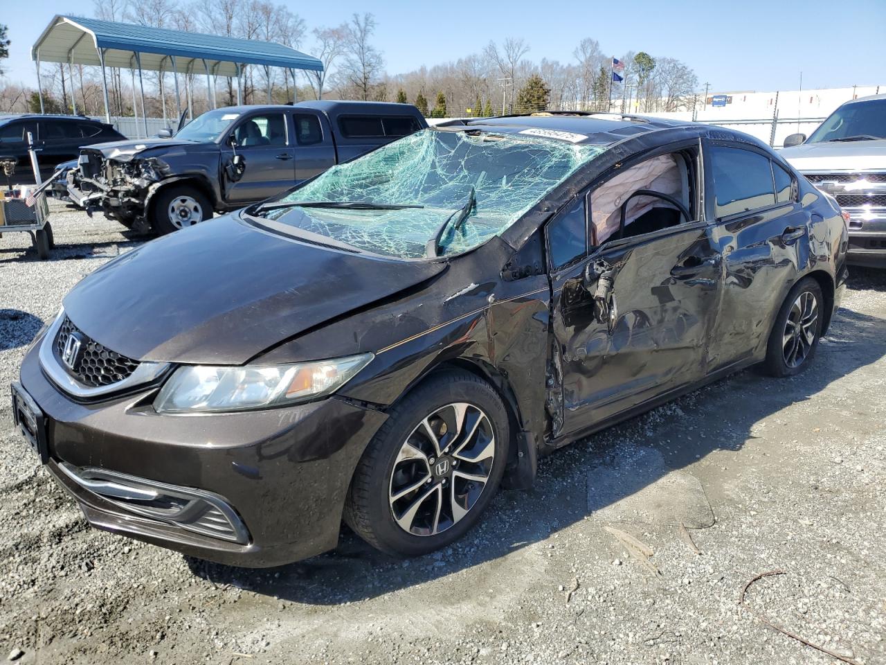 2013 Honda Civic VIN 2HGFB2F83DH526686