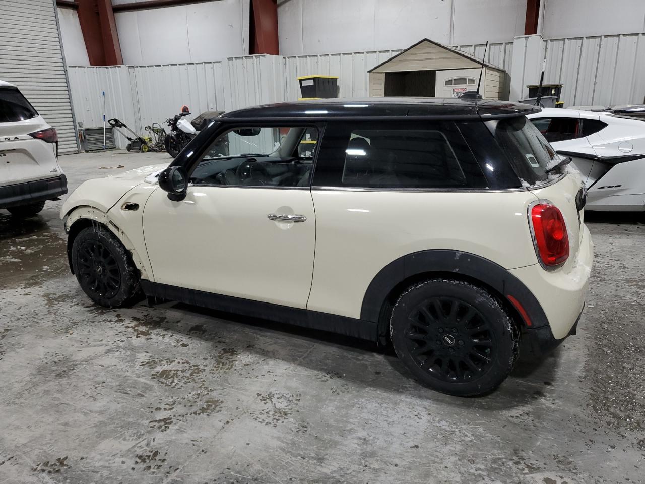 2017 MINI Cooper VIN WMWXP5C5XH2D16326 Copart auction photo, front end / rejected repair damage thumbnail 2