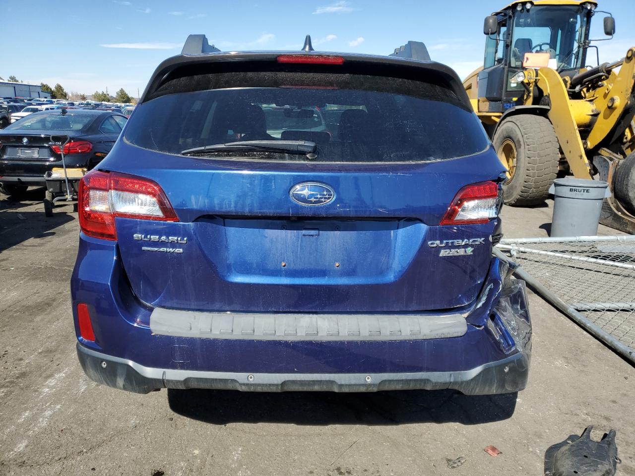 2017 Subaru Outback VIN 4S4BSANC9H3313890 Copart auction photo, rear end damage thumbnail 6