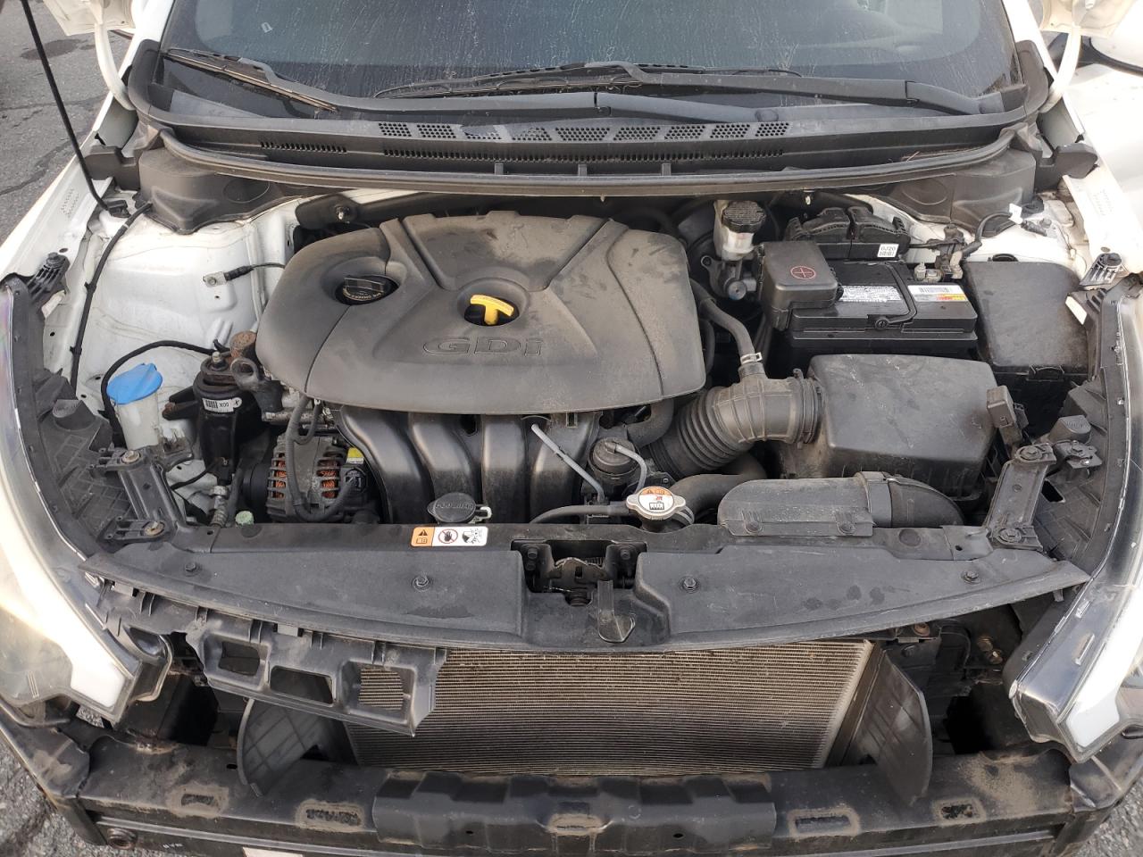 2016 KIA Forte VIN KNAFK5A85G5584041 Copart auction photo, side / front end damage thumbnail 11