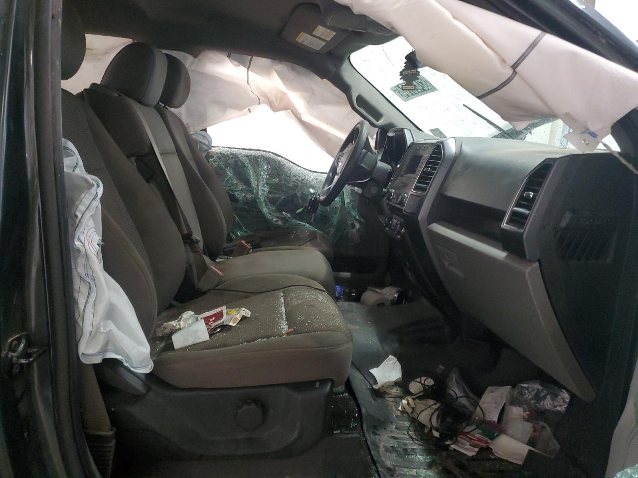 2018 Ford F-150 VIN 1FTEW1E56JKE80291 Copart auction photo, all over damage thumbnail 7