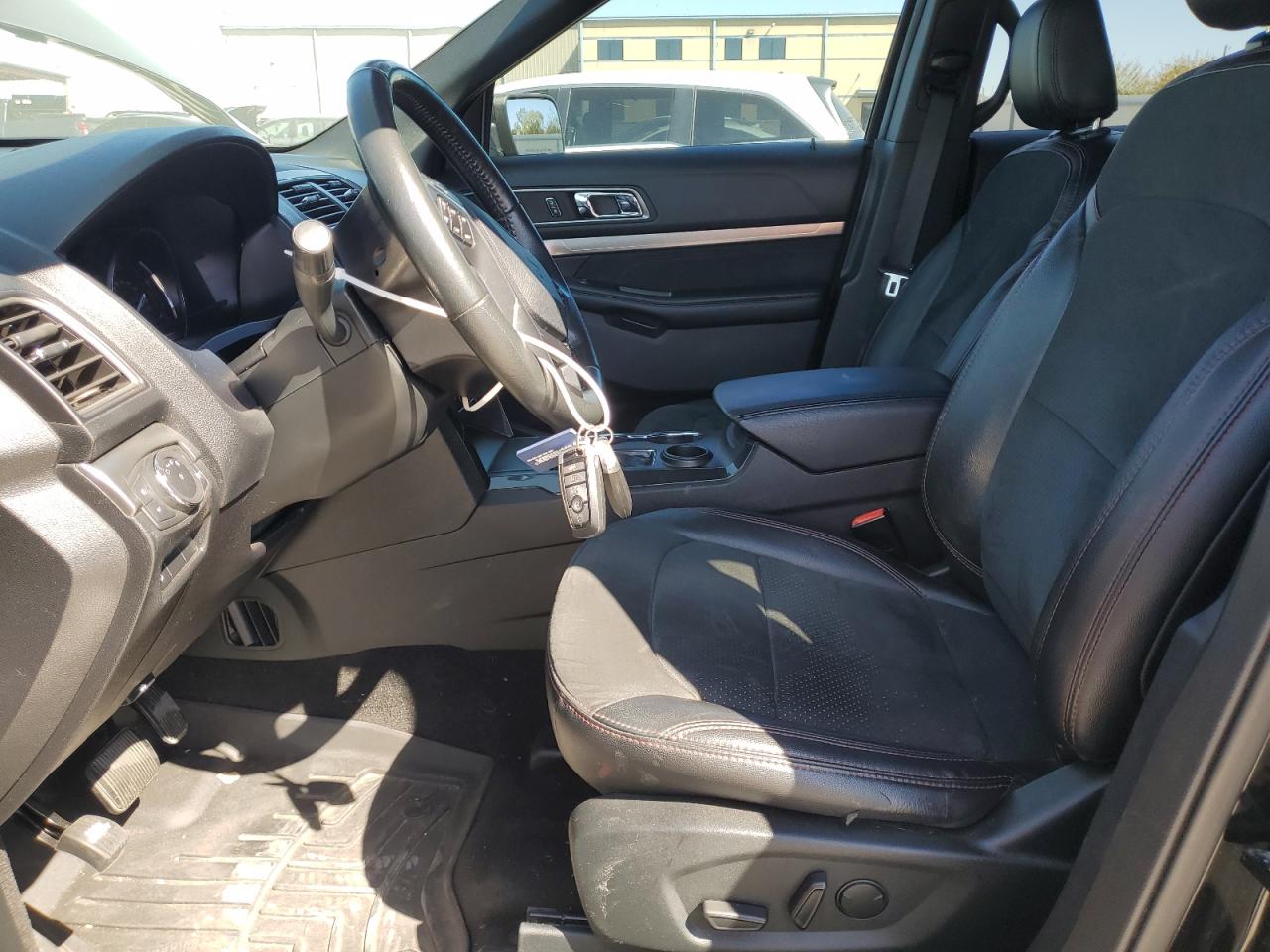 2019 Ford Explorer VIN 1FM5K7D86KGA40324 Copart auction photo, front end / side damage thumbnail 7