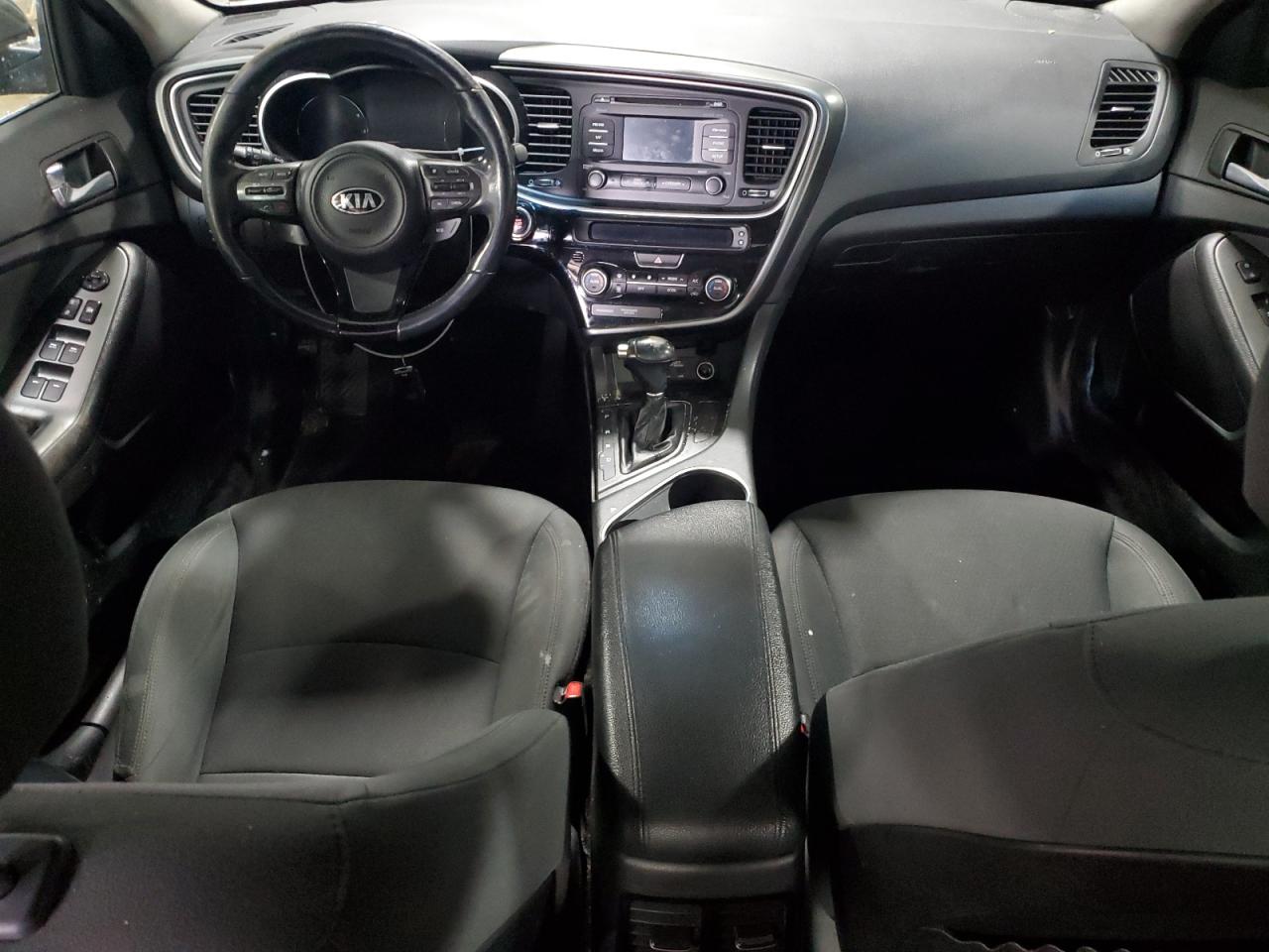2015 KIA Optima VIN KNAGM4AD7F5079462 Copart auction photo, front end damage thumbnail 8