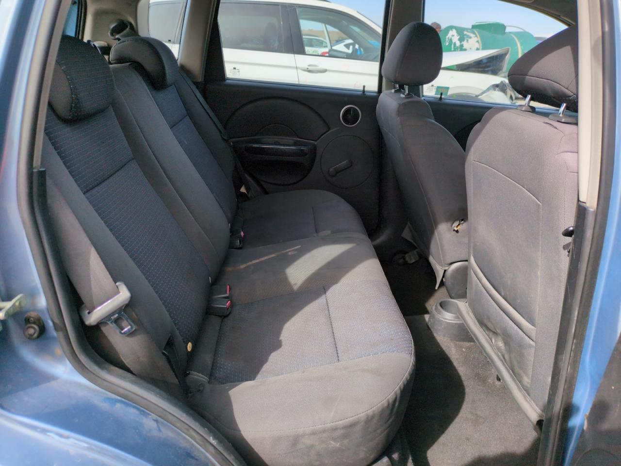 2007 Chevrolet Aveo VIN KL1TD66687B790945 Copart auction photo, front end / side damage thumbnail 10