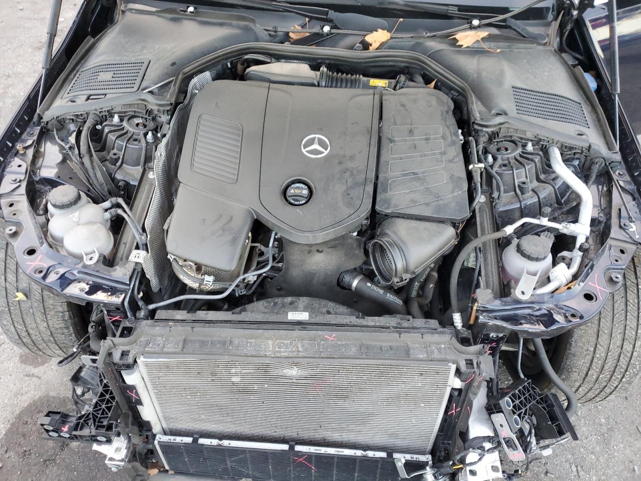 2022 Mercedes-Benz C-klasse VIN W1KAF4HB8NR017671 Copart auction photo, front end damage thumbnail 11