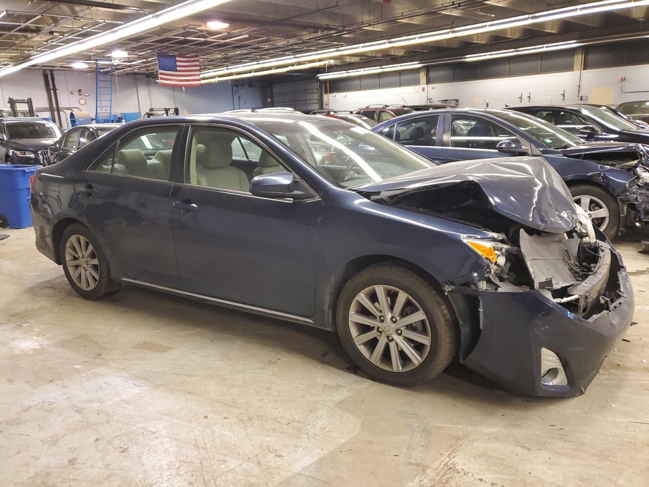 2014 Toyota Camry VIN 4T4BF1FK5ER378693 Copart auction photo, front end damage thumbnail 4
