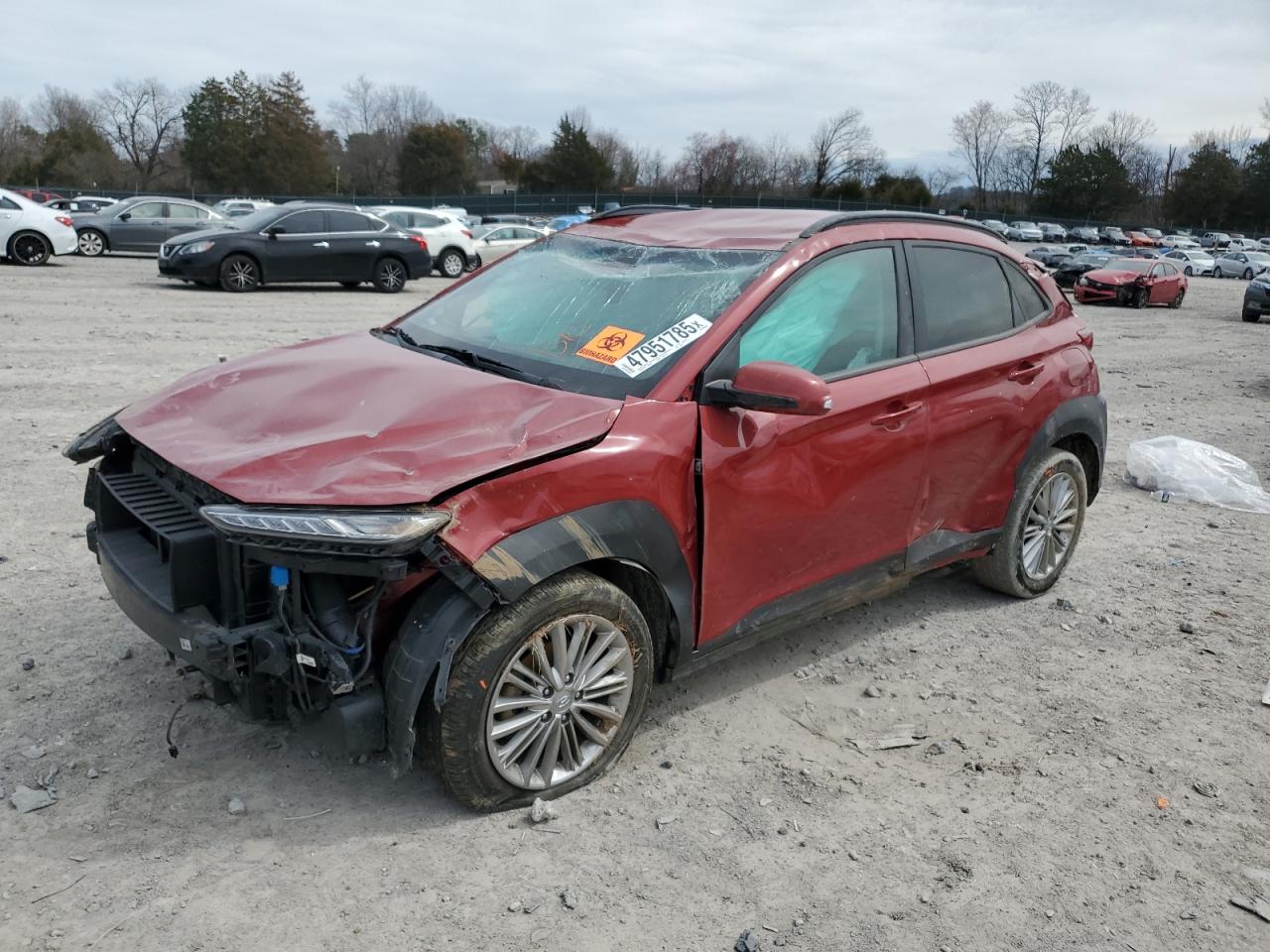2021 Hyundai Kona VIN KM8K22AA8MU748267