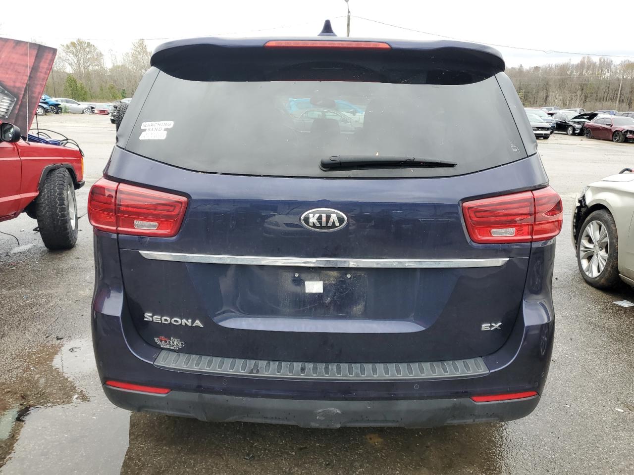 2019 KIA Sedona VIN KNDMB5C11K6534234 Copart auction photo, front end damage thumbnail 6