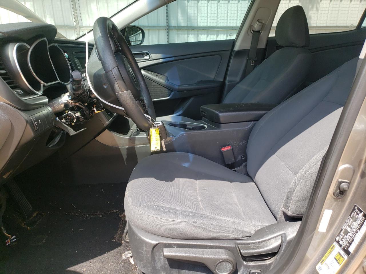 2015 KIA Optima VIN 5XXGM4A71FG512203 Copart auction photo, front end damage thumbnail 7
