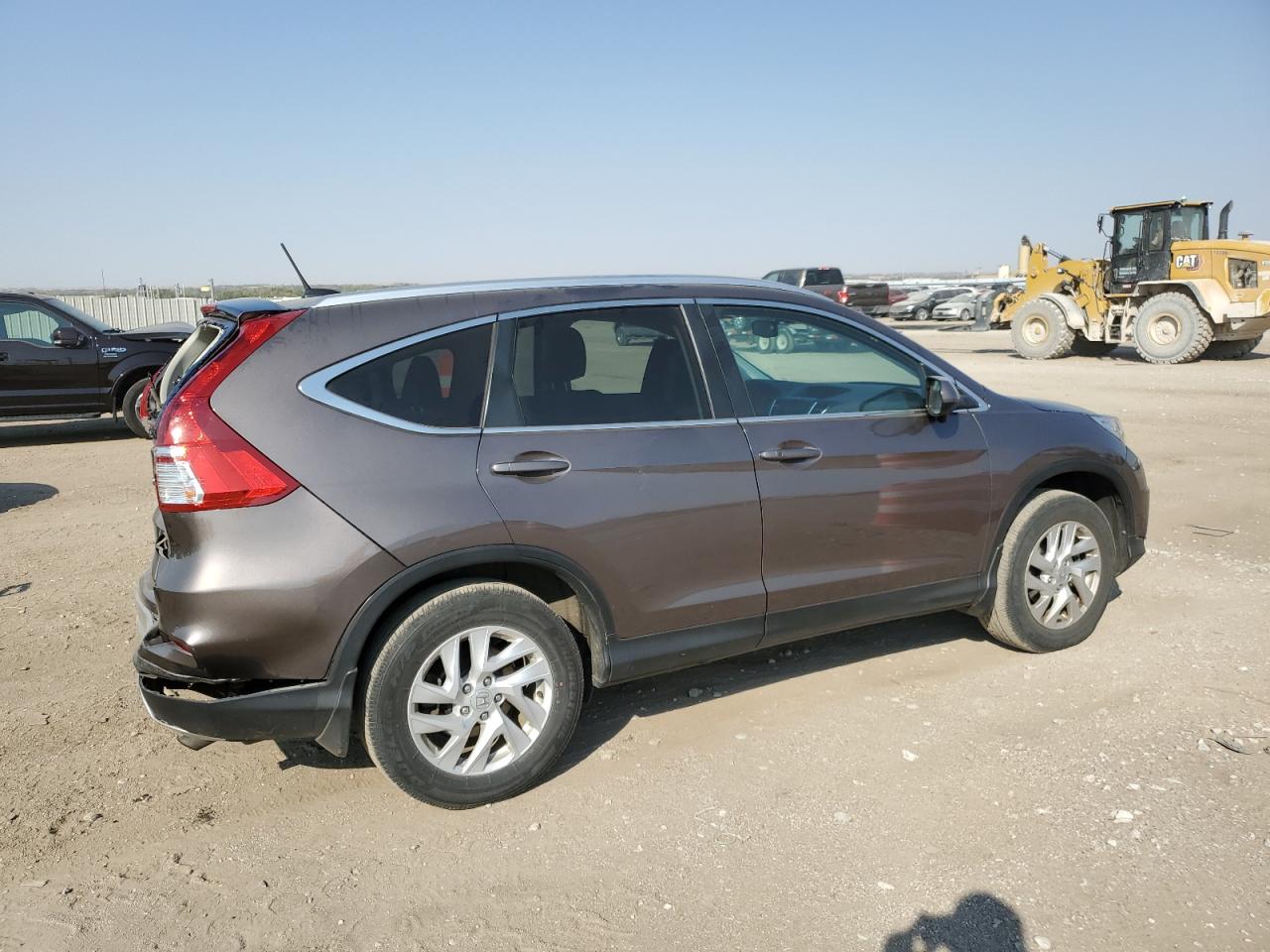 2015 Honda CR-V VIN 2HKRM4H76FH645445 Copart auction photo, rear end damage thumbnail 3