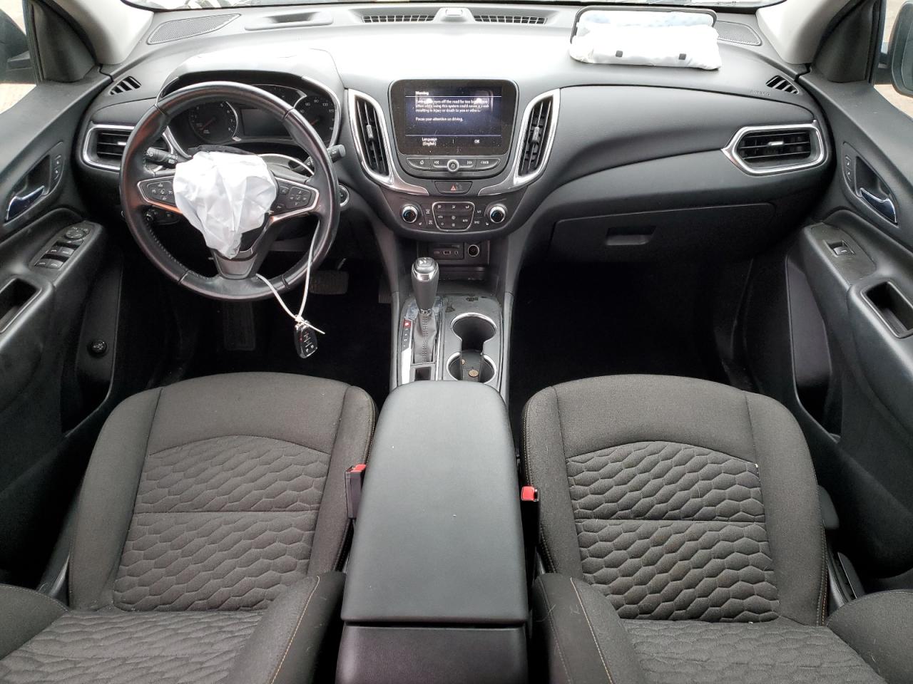 2021 Chevrolet Equinox VIN 3GNAXKEV1ML365254 Copart auction photo, front end / side damage thumbnail 8