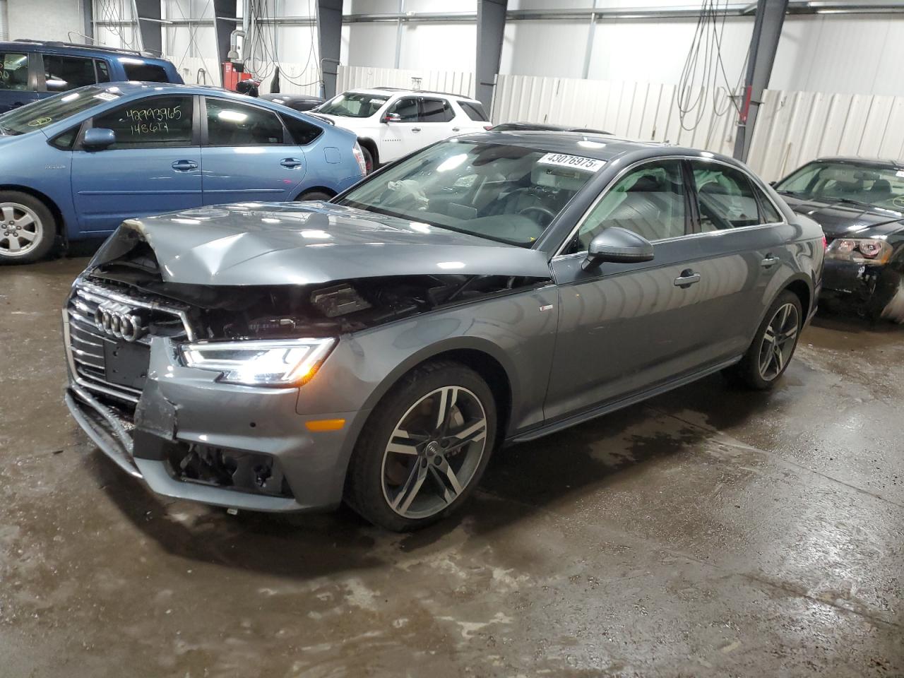 2017 Audi A4 VIN WAUENAF48HN022119