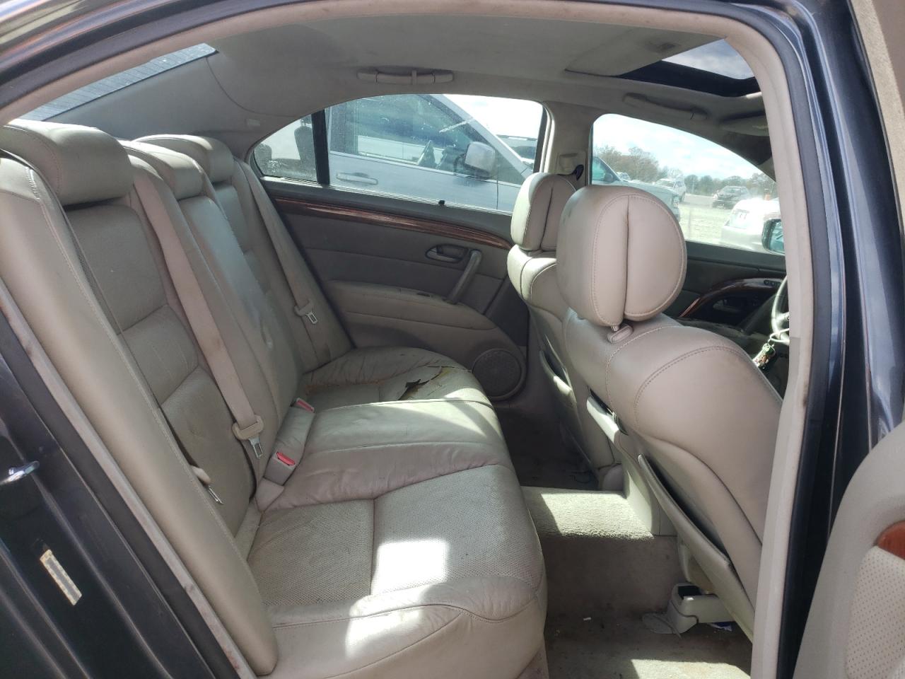 2005 Acura RL VIN JH4KB16505C012262 Copart auction photo, rear end damage thumbnail 10