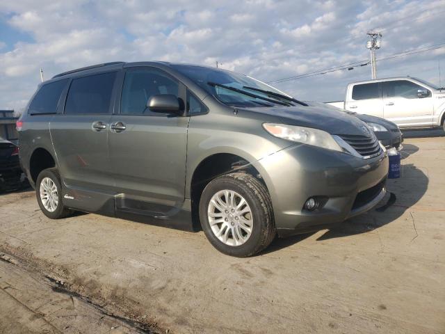 2014 Toyota Sienna VIN 5TDYK3DC7ES483669 Copart auction photo, side damage thumbnail 4