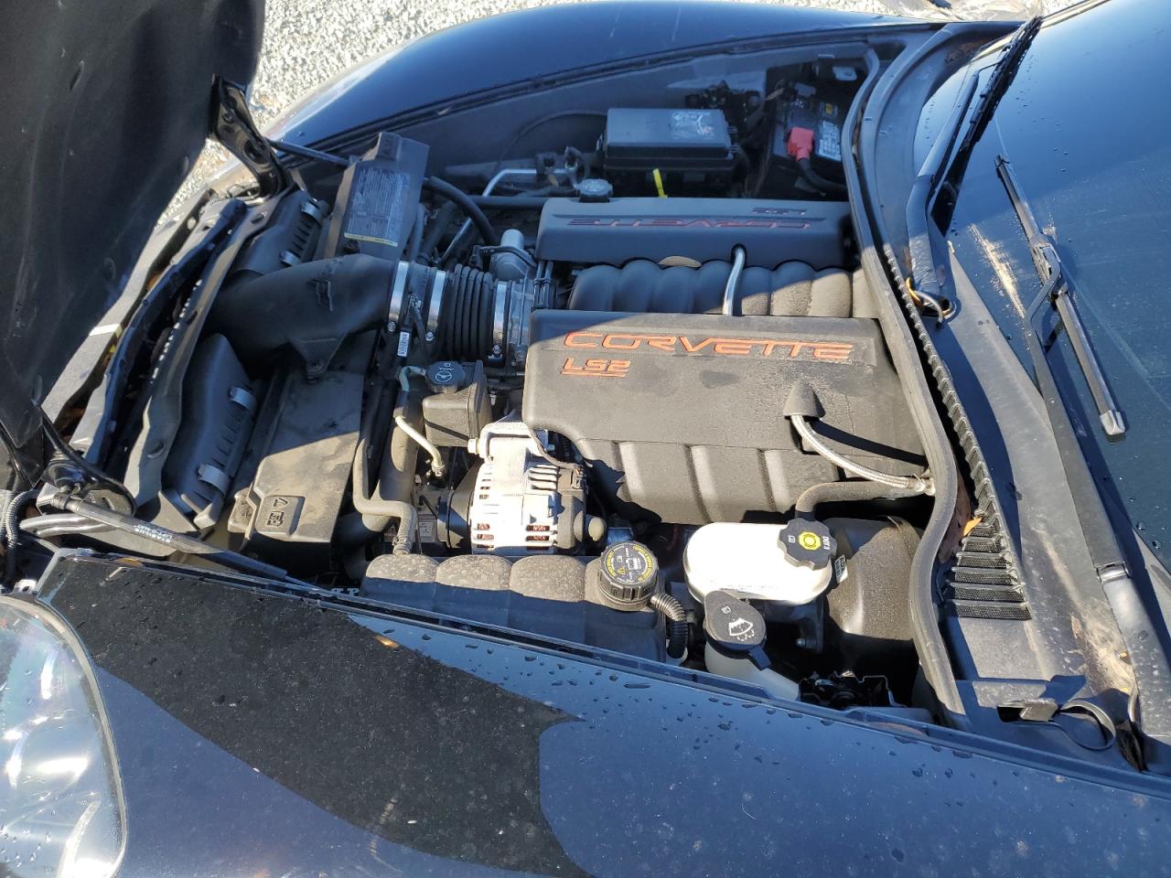 2006 Chevrolet Corvette VIN 1G1YY26U165103000 Copart auction photo, front end damage thumbnail 11