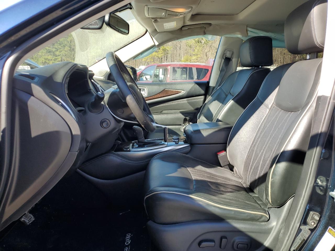 2019 Infiniti QX60 VIN 5N1DL0MM6KC516673 Copart auction photo, side / rear end damage thumbnail 7