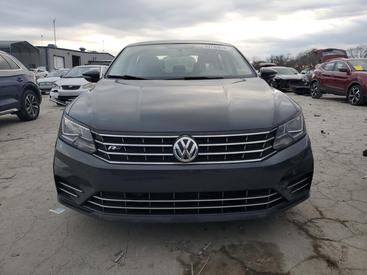 2017 Volkswagen Passat VIN 1VWDT7A37HC081001 Copart auction photo, rear end damage thumbnail 5