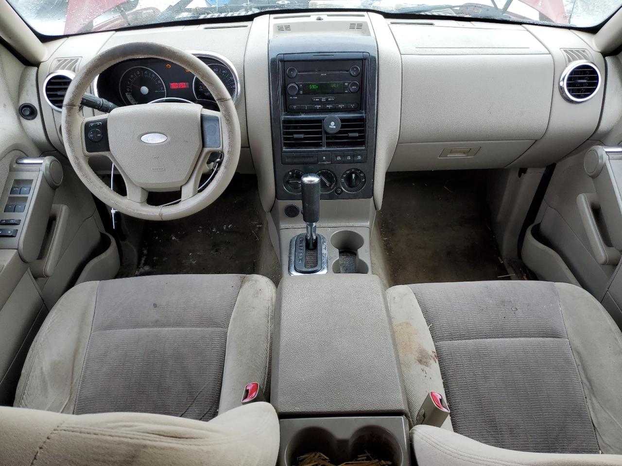 2007 Ford Explorer VIN 1FMEU73E87UB07788 Copart auction photo, rear end damage thumbnail 8