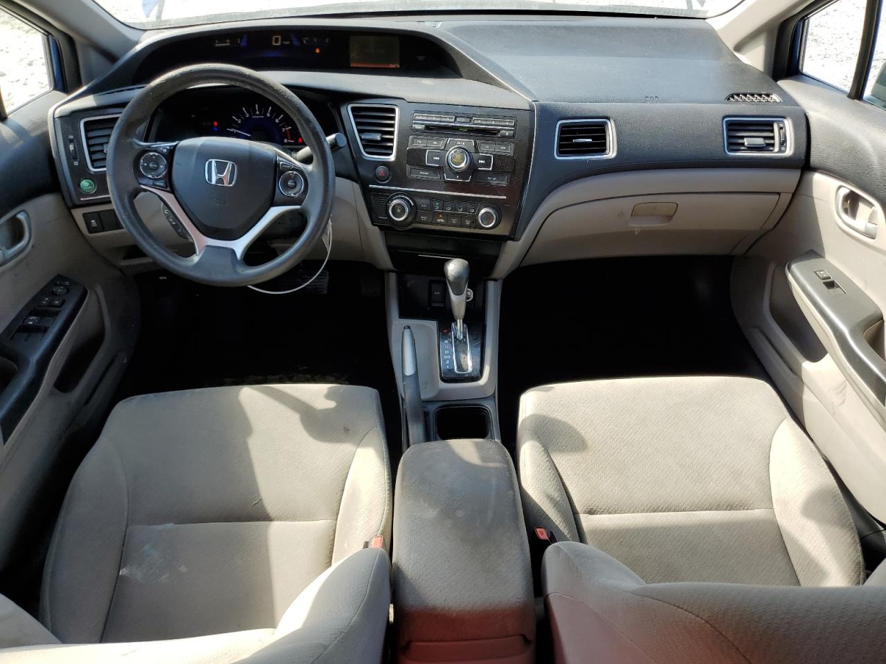 2013 Honda Civic VIN 19XFB2F56DE062955 Copart auction photo, rear end damage thumbnail 8