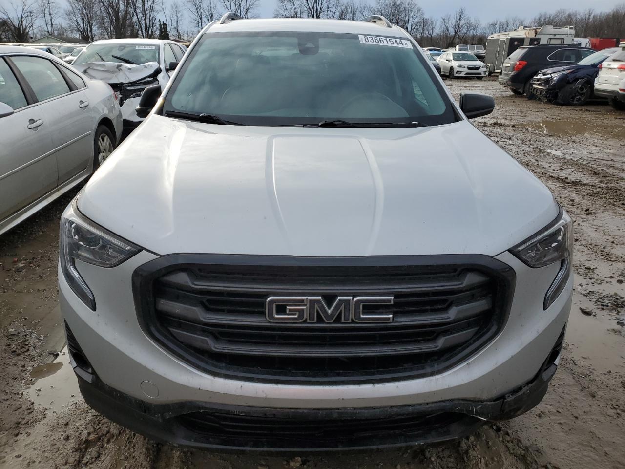 2021 GMC Terrain VIN 3GKALPEV1ML302239 Copart auction photo, rear end / side damage thumbnail 5