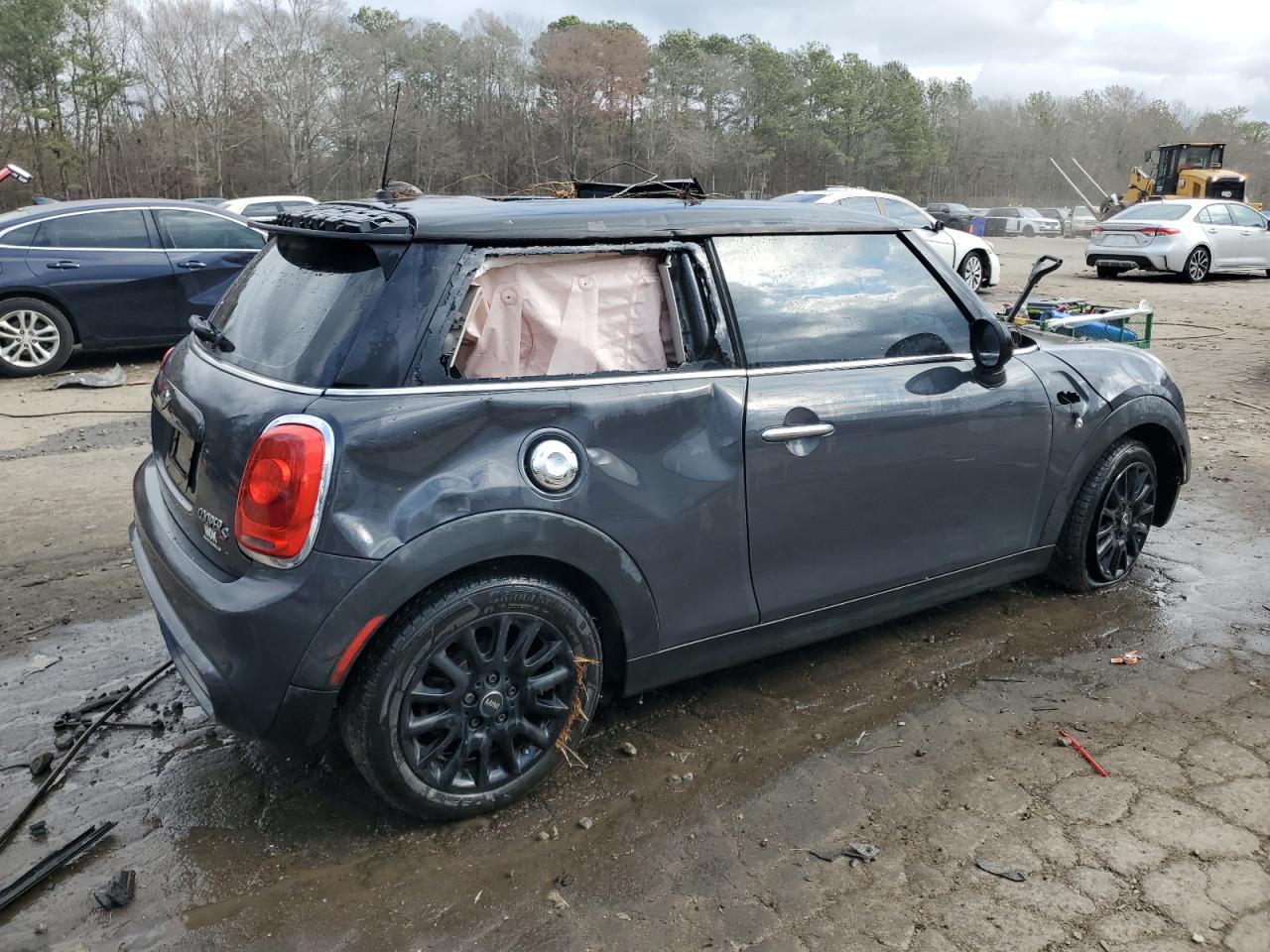 2015 MINI Cooper VIN WMWXP7C58F2A58882 Copart auction photo, rollover damage thumbnail 3