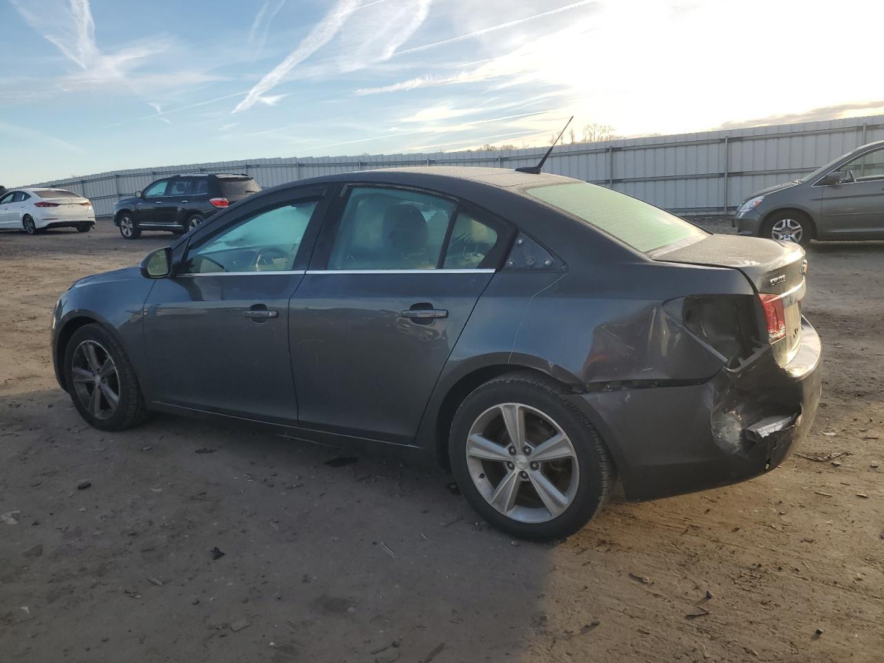 2013 Chevrolet Cruze VIN 1G1PE5SB3D7181791 Copart auction photo, rear end / minor dent/scratches damage thumbnail 2
