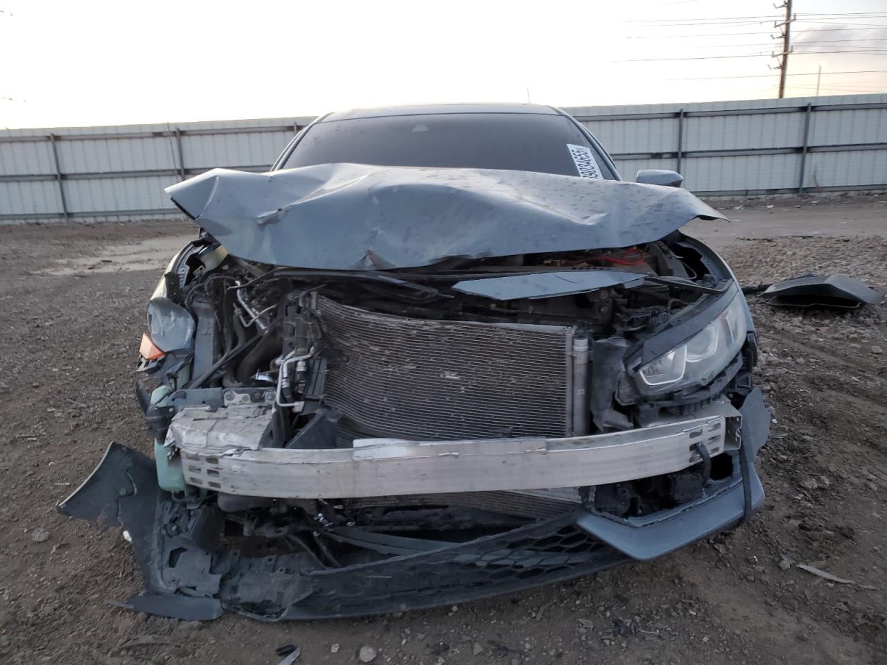 2019 Honda Civic VIN SHHFK7H65KU229038 Copart auction photo, front end / mechanical damage thumbnail 5