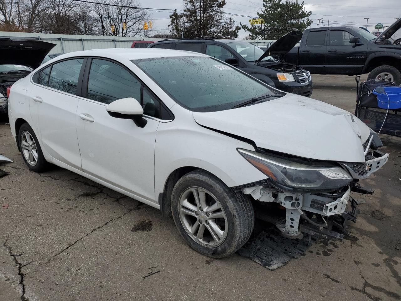 2017 Chevrolet Cruze VIN 1G1BE5SMXH7262613 Copart auction photo, front end damage thumbnail 4