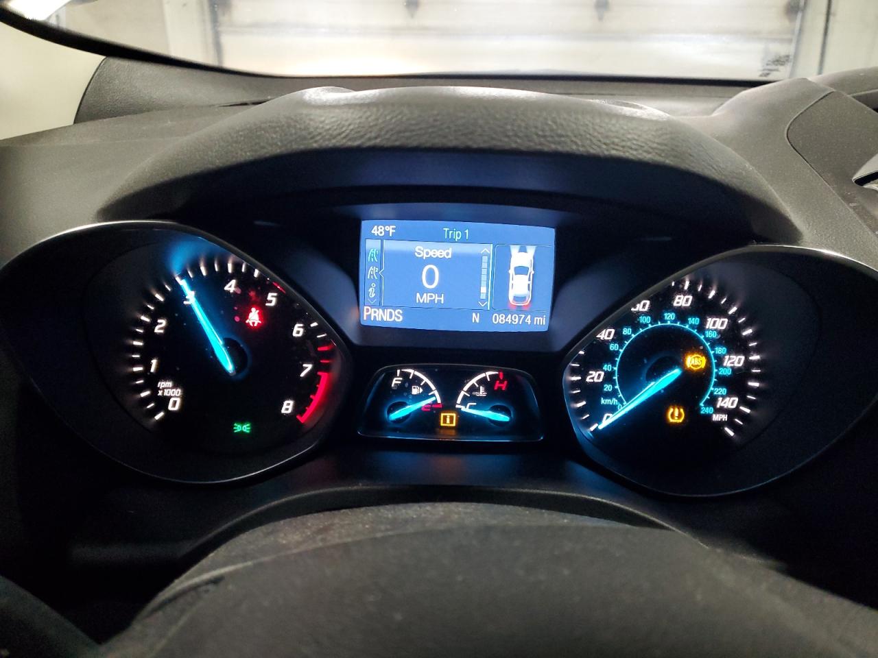2014 Ford Escape VIN 1FMCU9GX7EUD85559 Copart auction photo, front end damage thumbnail 9