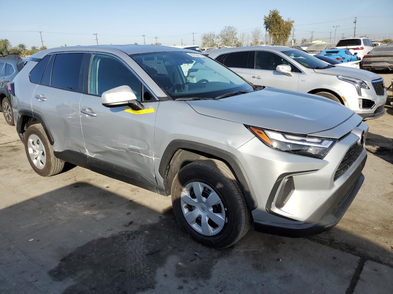2023 Toyota RAV 4 VIN 2T3K1RFV3PW240047 Copart auction photo, side damage thumbnail 4
