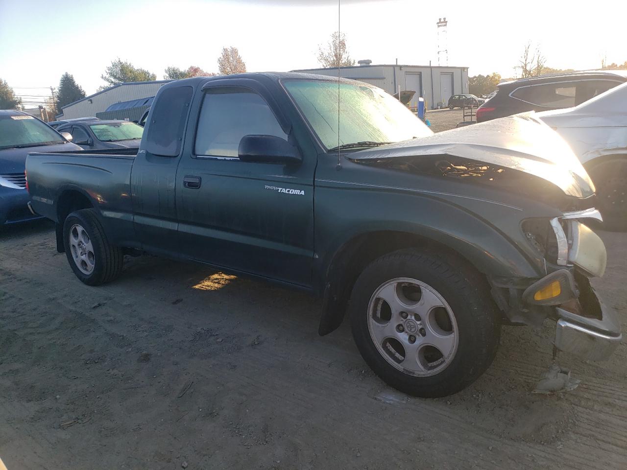 2001 Toyota Tacoma VIN 5TEVL52N11Z807650 Copart auction photo, front end / undercarriage damage thumbnail 4