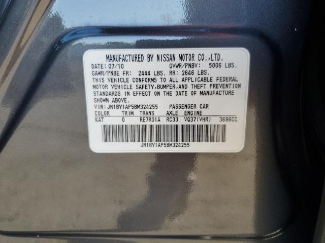 2011 Infiniti M VIN JN1BY1AP5BM324255 Copart auction photo, vandalism damage thumbnail 12