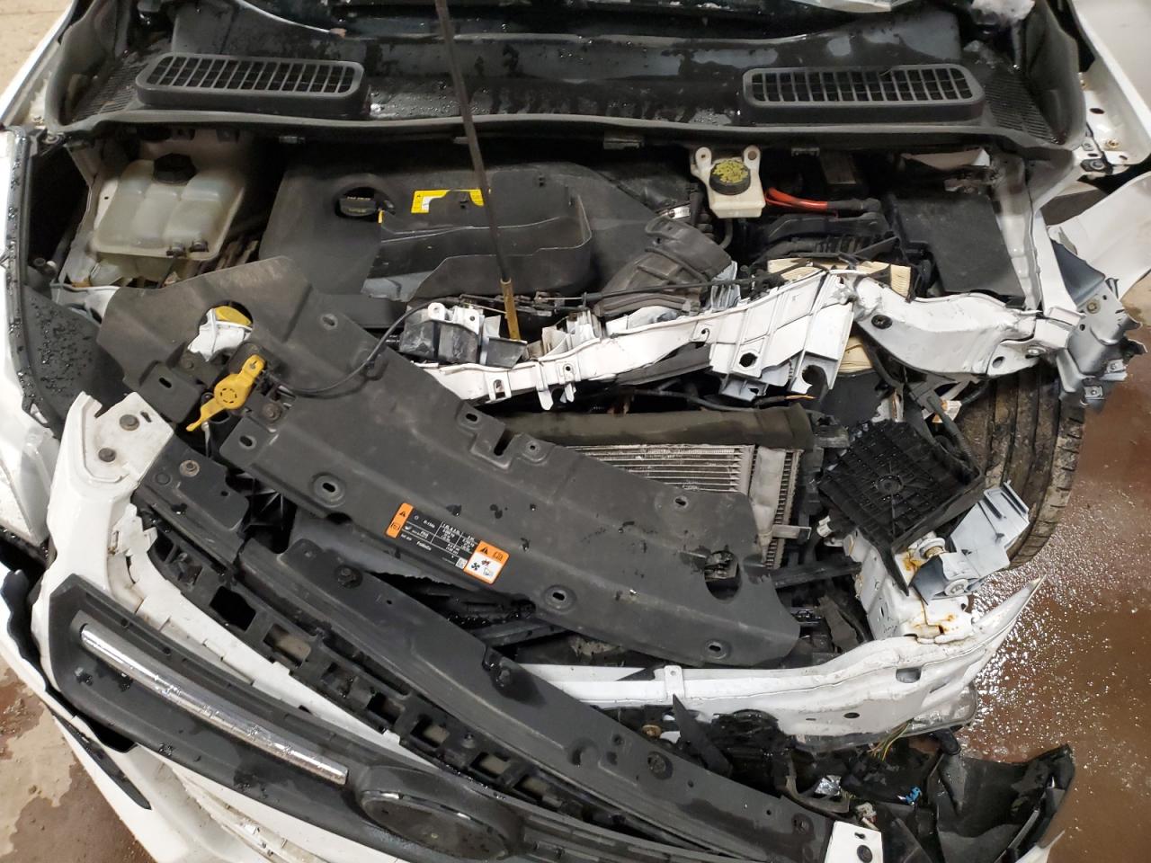 2016 Ford Escape VIN 1FMCU0GX4GUA56204 Copart auction photo, front end damage thumbnail 12
